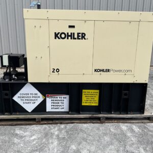2019 Tier 3 New Surplus 22kW Kohler Diesel Genset